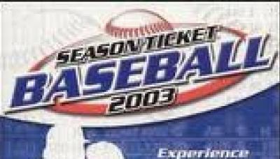 Season Ticket Baseball 2003